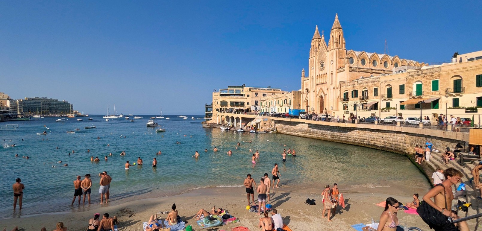 Balluta Bay Swimming